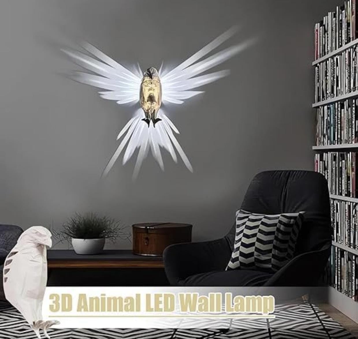 TAYCORE LIVING 3D Eagle Wall Light