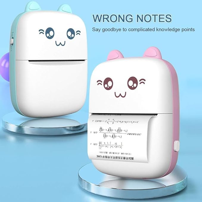 Rechargeable Mini Printer with Bluetooth