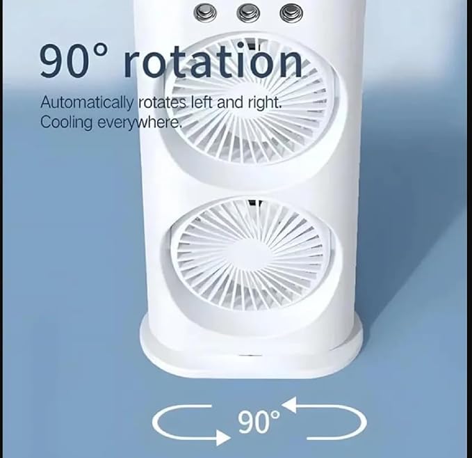 Double-Ended Spray Cooling and Mist Humidifier