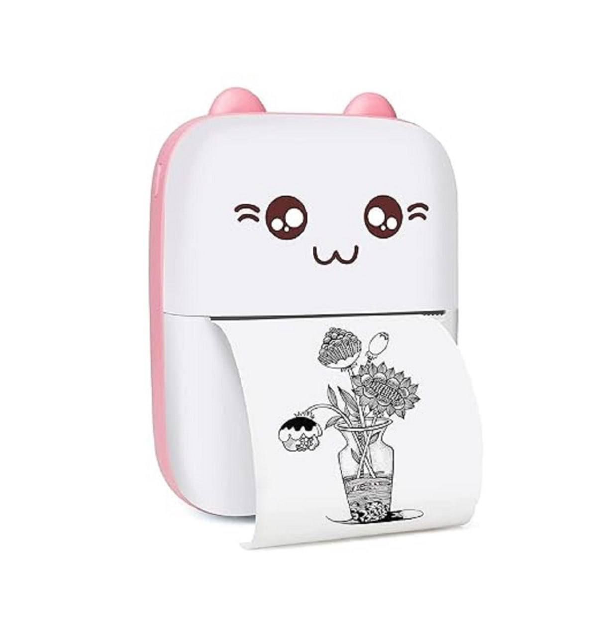 Rechargeable Mini Printer with Bluetooth
