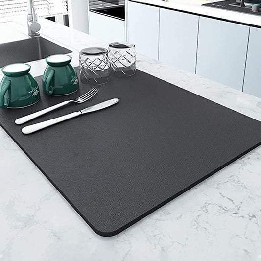 Dish Drying mat Grey