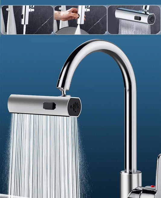 3 in 1 Waterfall Kitchen Faucet
