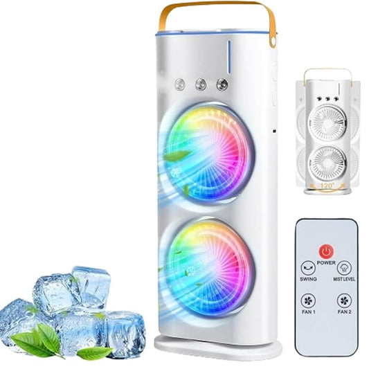 Double-Ended Spray Cooling and Mist Humidifier