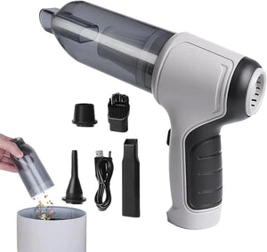 Electric Cordless Air Duster & Vacuum Cleaner 19000PA, 120W, 35500RPM Multi-Purpose Air Blower & Car Vacuum Cleaner