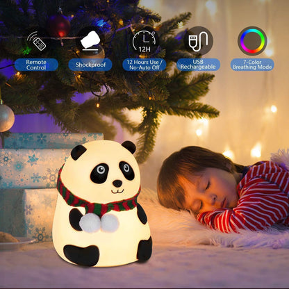 Cute Panda Night Light
